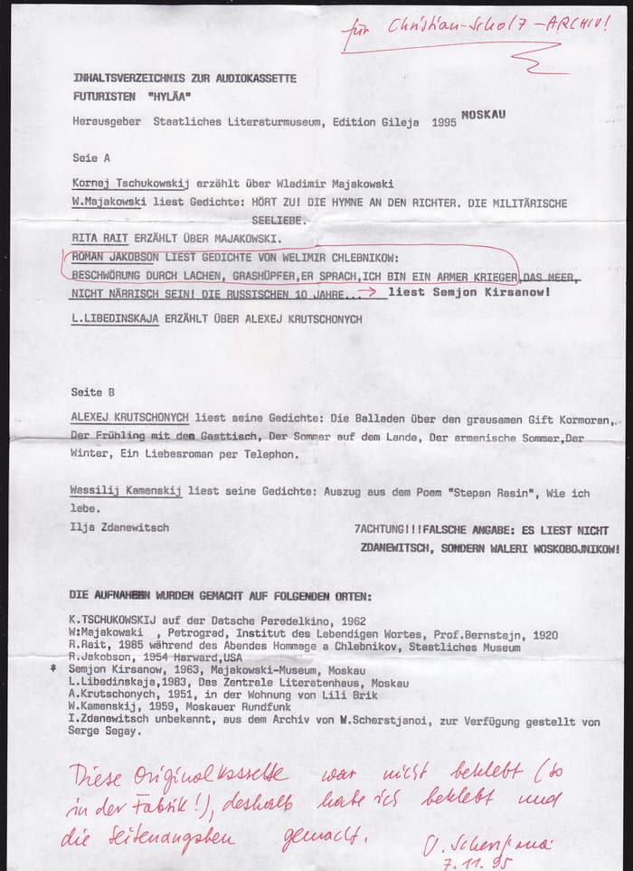 Futuristen "HYLÄA"