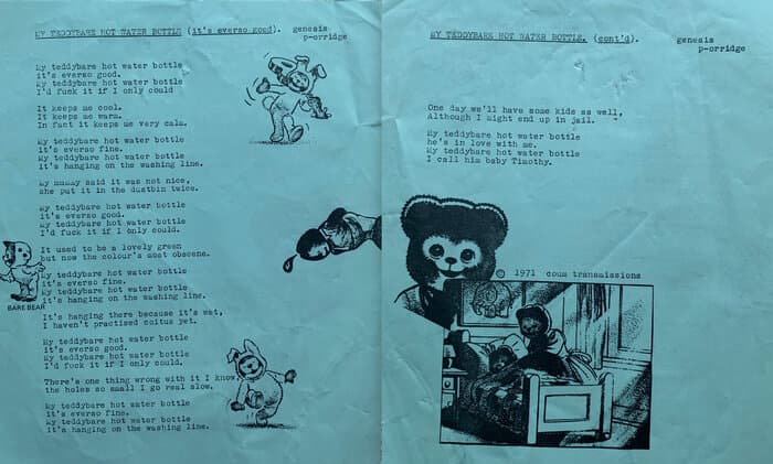 My Teddybear (flyer)