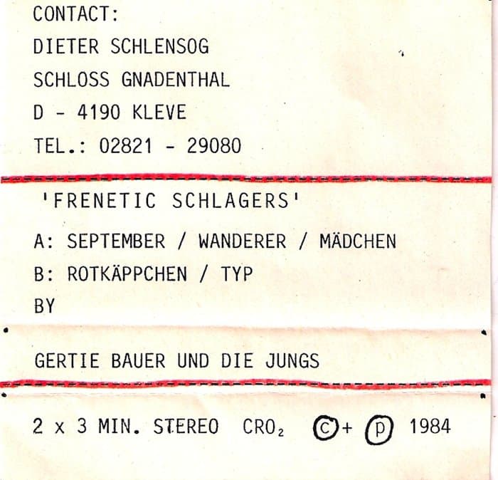Frenetic Schlagers