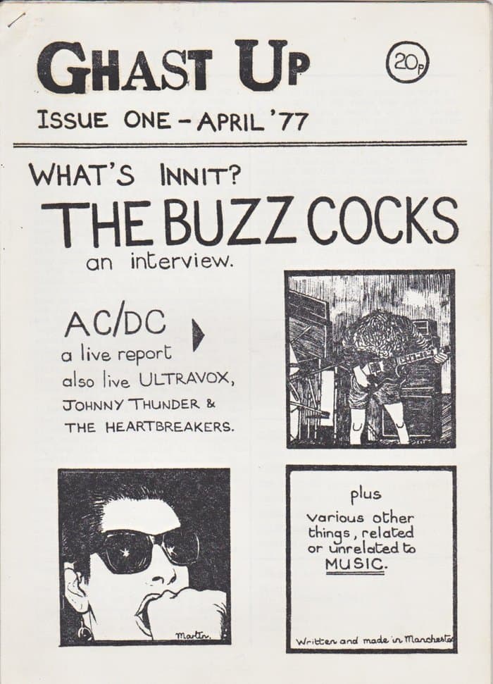 Ghast Up Issue One April 1977