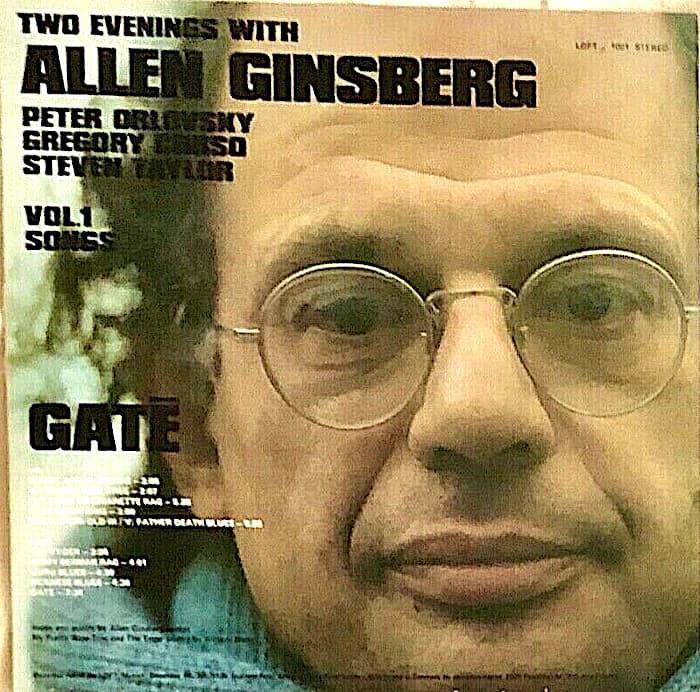 Gate, Two Evenings With Allen Ginsberg Vol.1 Songs