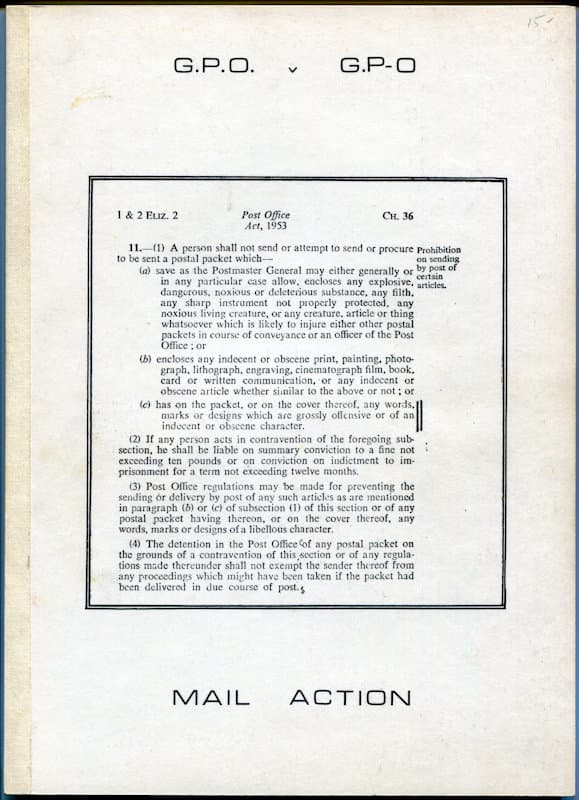 GPO vs GPO Mail Action