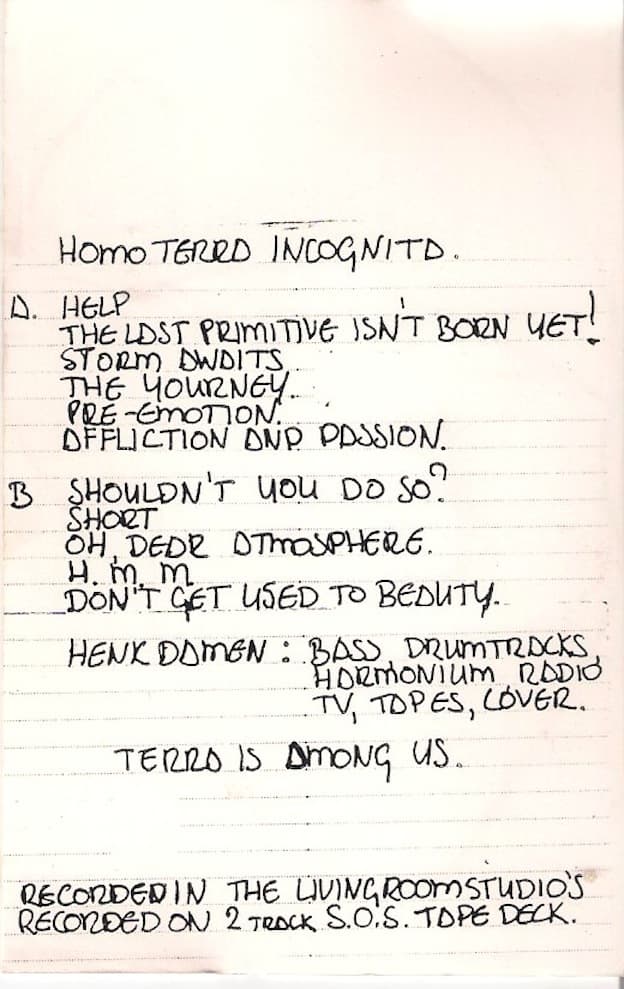 Homo Terra Incognita