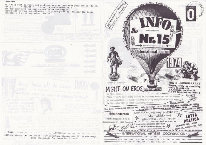 IAC (International Artists Cooperation) No.15