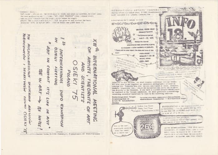 IAC (International Artists Cooperation) No.18