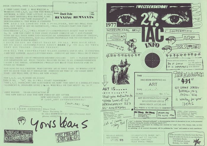 IAC (International Artists Cooperation) No.24