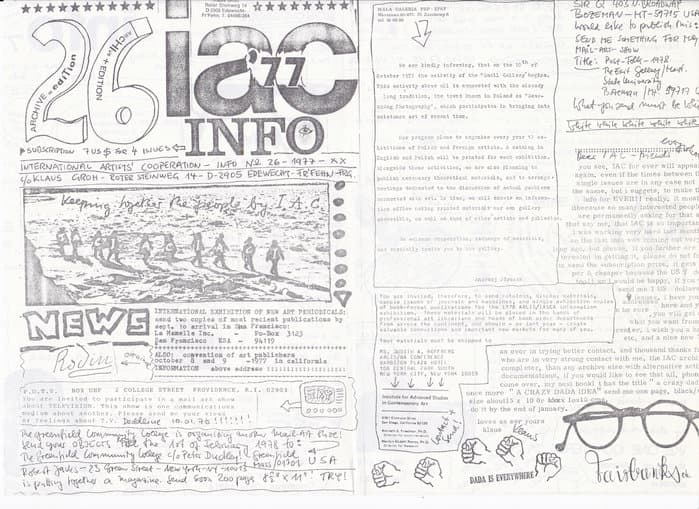 IAC (International Artists Cooperation) No.26