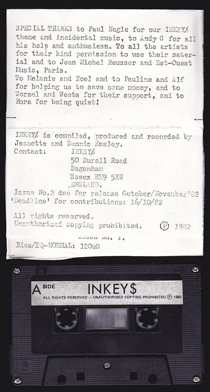 Inkey$ No.01
