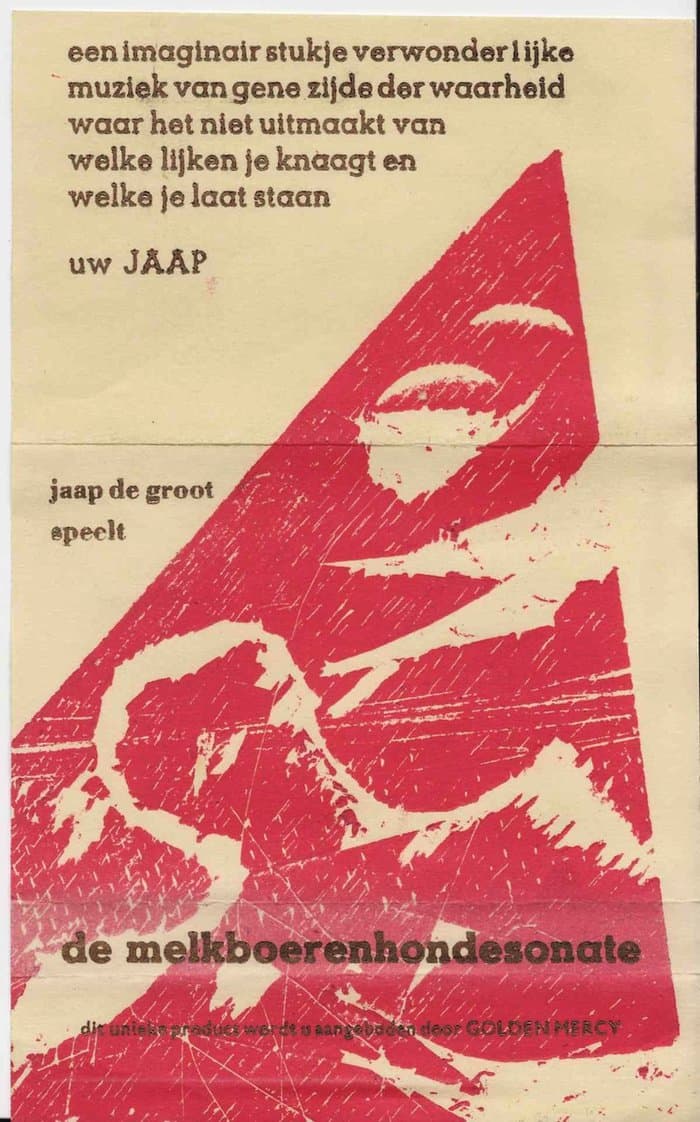 Jaap de Groot Speelt de melkboerenhondesonate