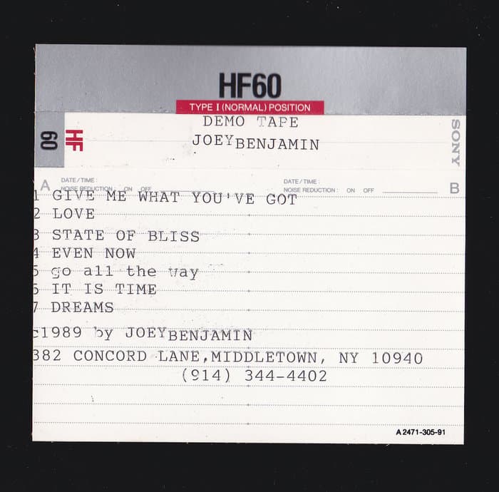 Demo Tape 1989