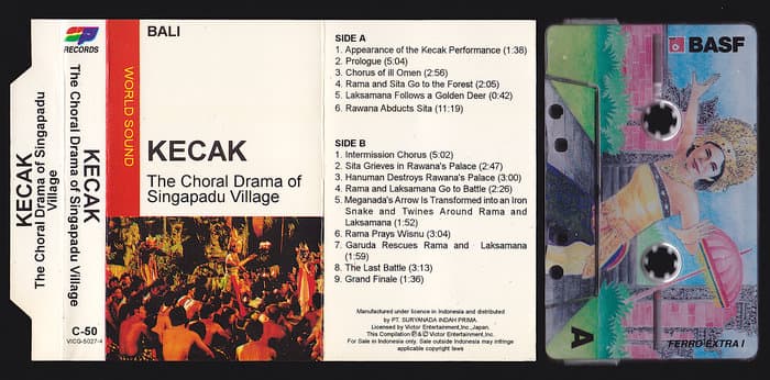 Bali - Kecak: The Choral Drama Of Singapadu Village