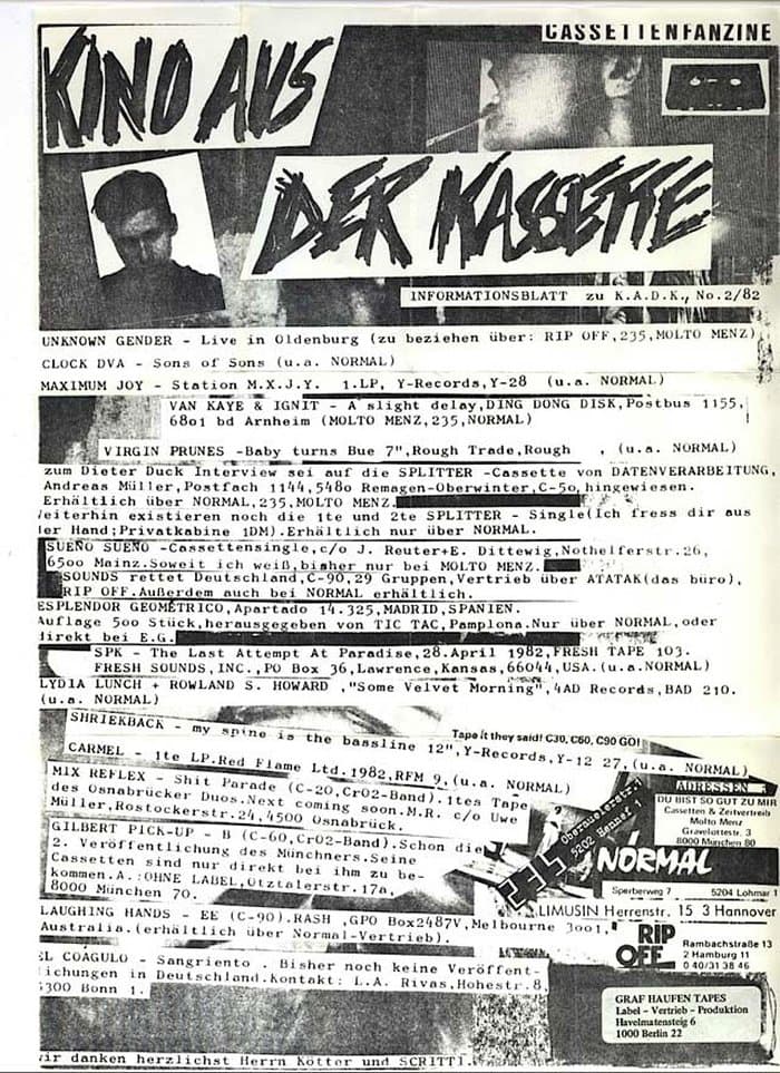 Kino Aus Der Kassette 2/82