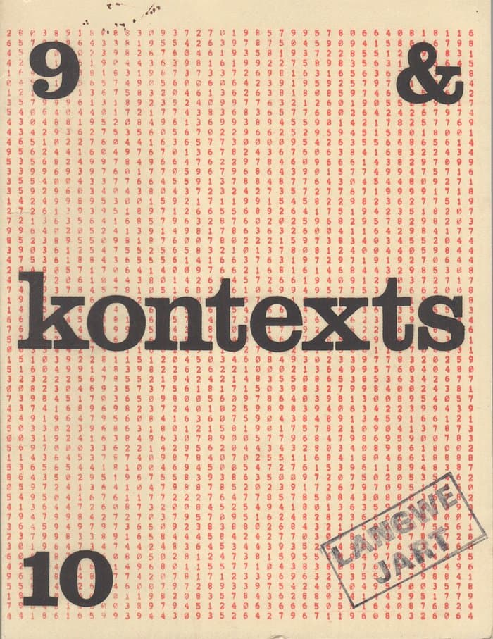 Kontexts 09 / 10
