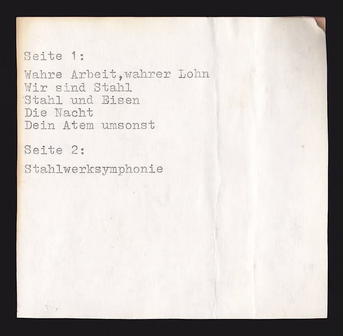 Live Krefeld 6.Juni 1981