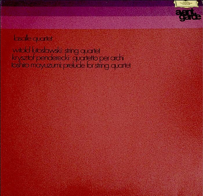 String Quartet / Quartetto Per Archi / Prelude For String Quartet