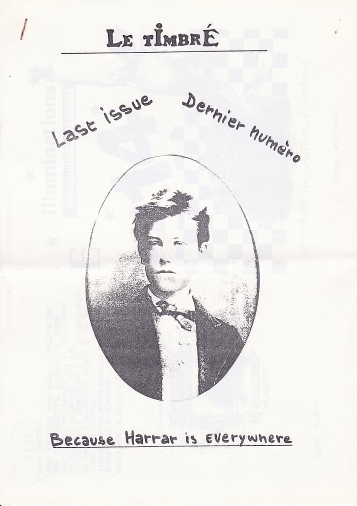 Le Timbre No. Last Edition (May 1985)
