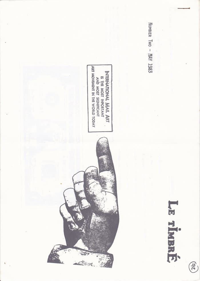 Le Timbre No.02 (May 1983)