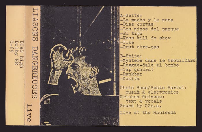 Live at the Hacienda  July 7, 1982.