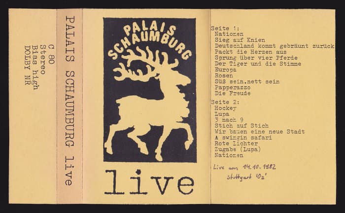 Live Stuttgart 14.10.1982