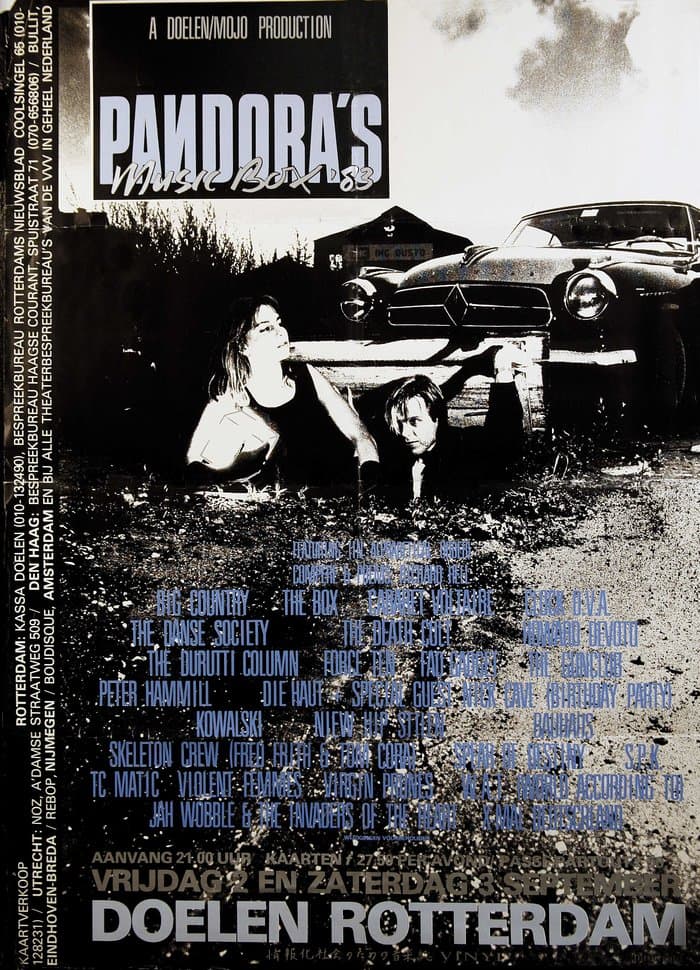 Pandoras Music Box '83 Promoposter to Film