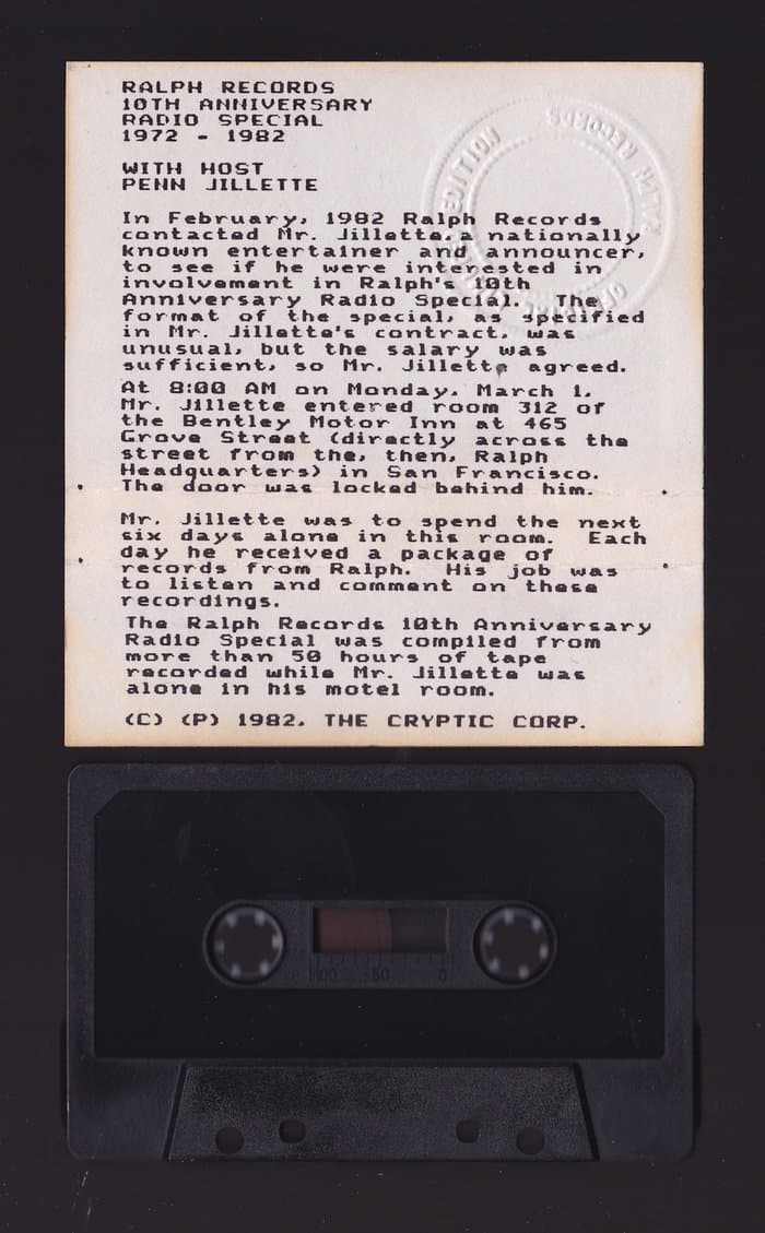 Ralph Records 10th Anniversary Radio Special 1972 - 1982