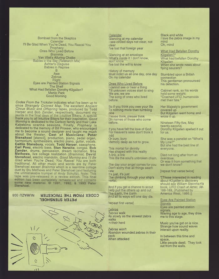 Codex from the Trickster