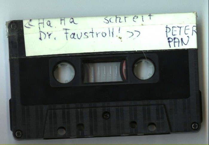 Ha ha schreit Dr. Faustroll