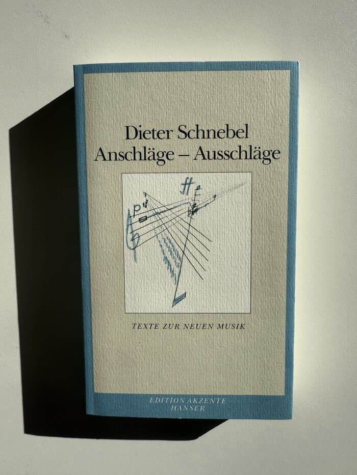 Anschläge - Ausschläge: Texte zur Neuen Musik