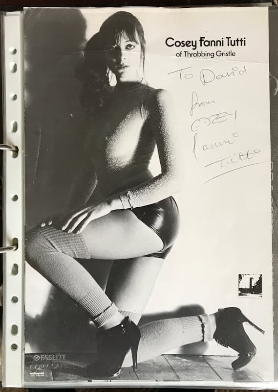 Publicity Card signed