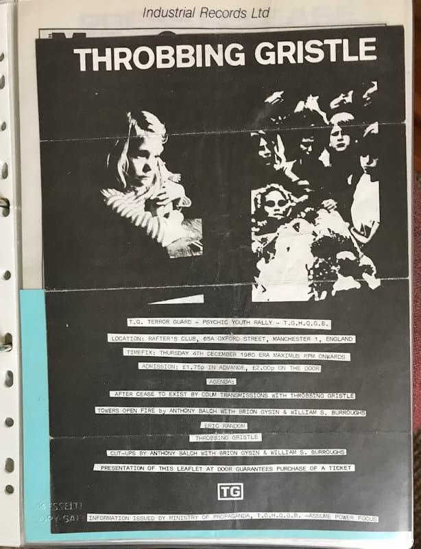 Rafters Poster and Ticket signed