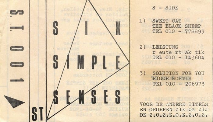 Six SImple Senses