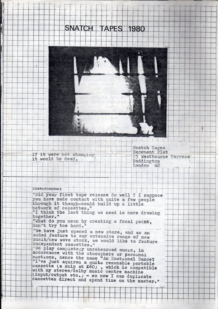 Promo Booklet to Snatch Tapes