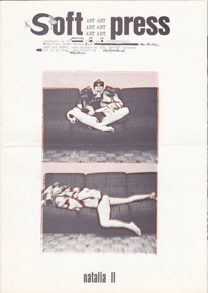 Soft Art Press No.12 (January 1978)