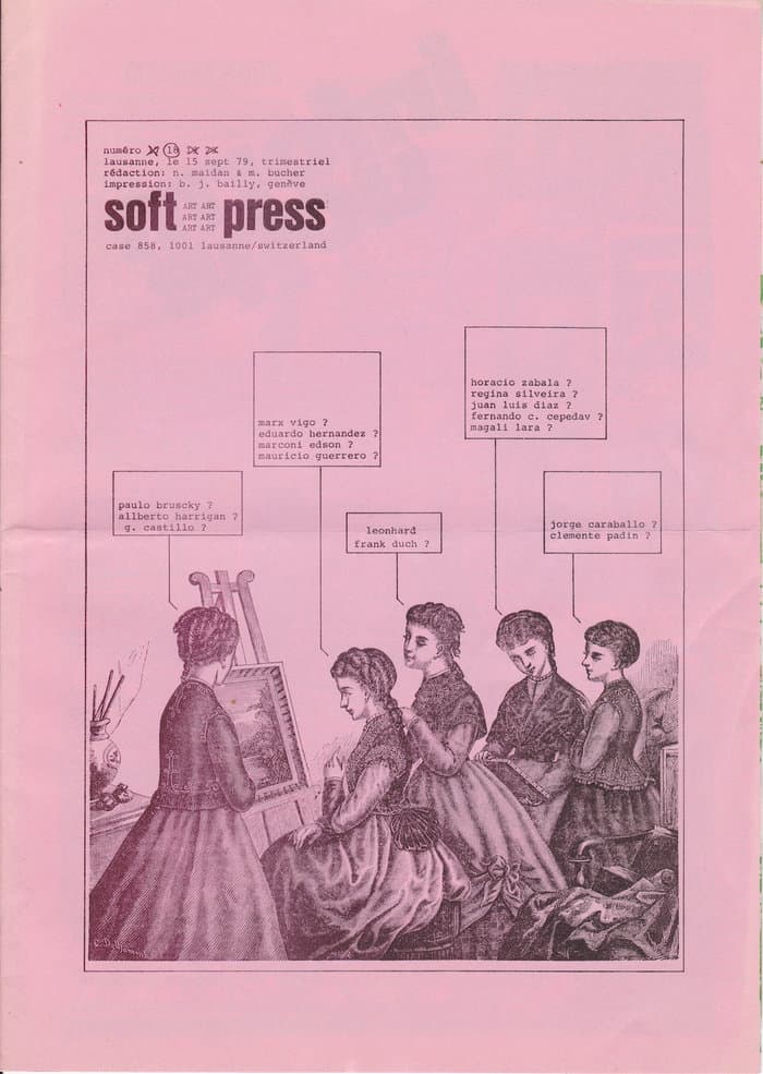 Soft Art Press No.18 (September 1979)