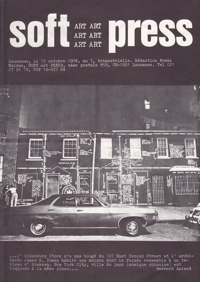 Soft Art Press No.07 (October 1976)