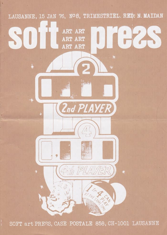 Soft Art Press No.08 (Januar 1977)