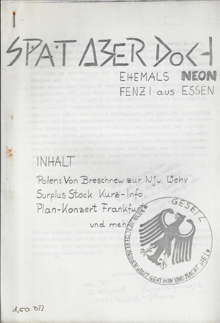 Spät aber Doch No.3