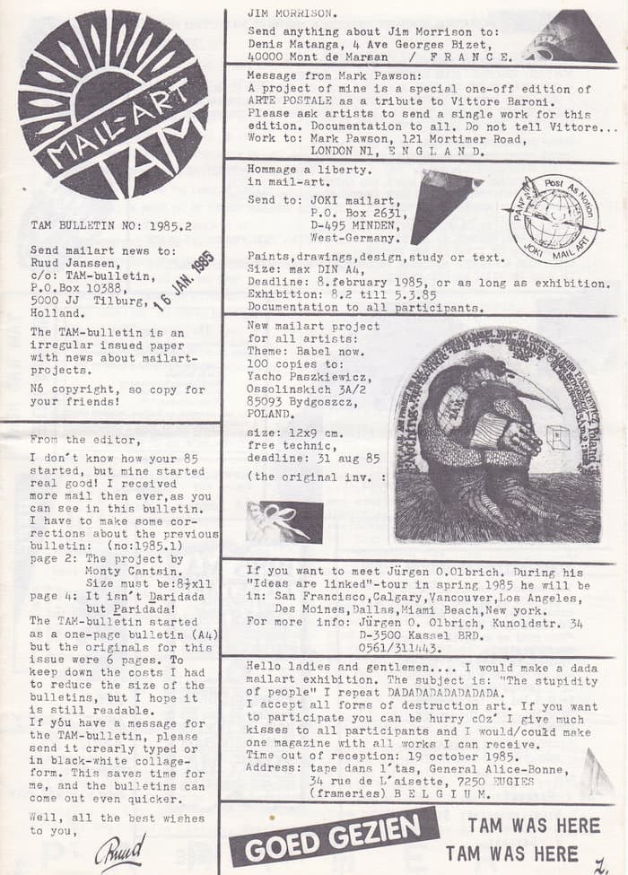 TAM (Ruud Janssen) 1985.2