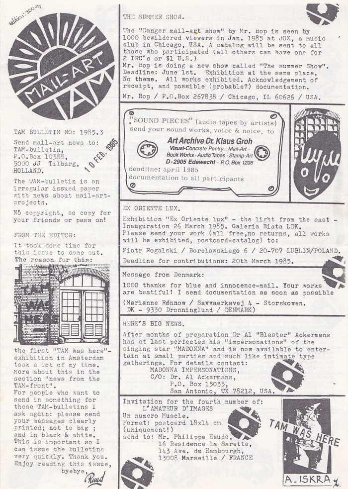 TAM (Ruud Janssen) 1985.3