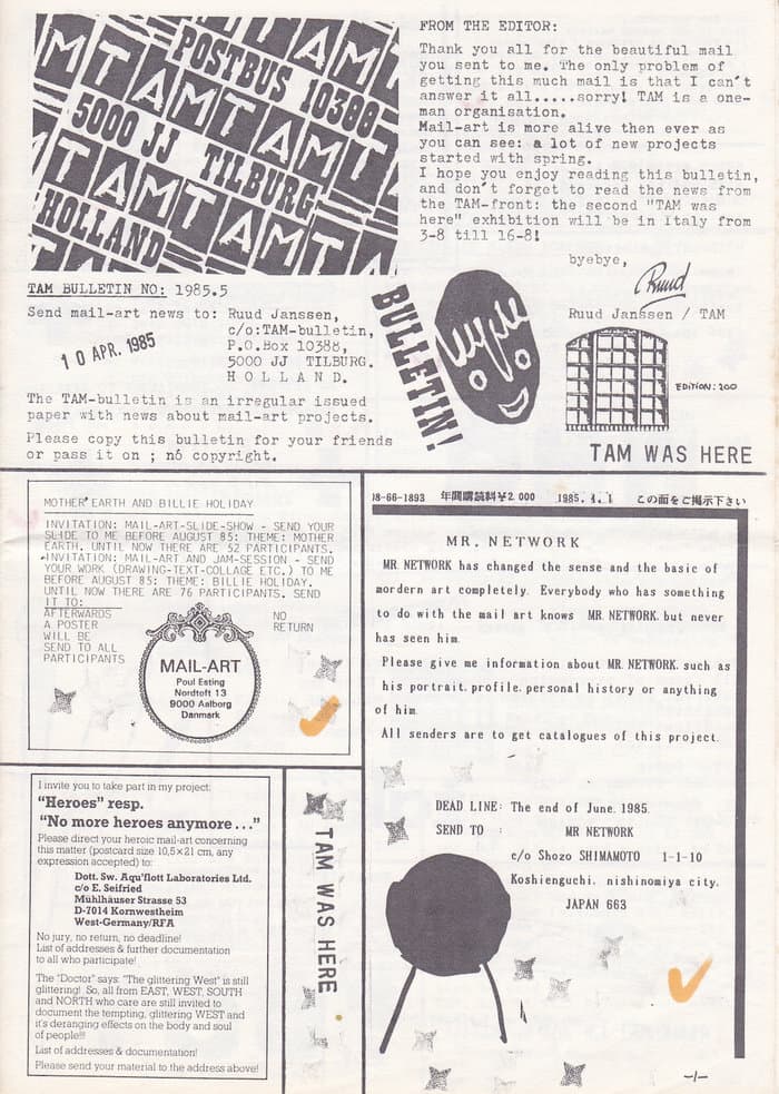 TAM (Ruud Janssen) 1985.5