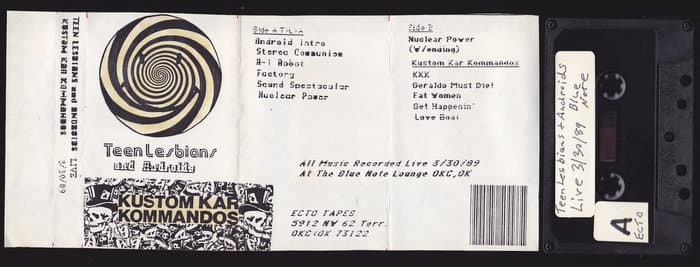 Kustom Kar Kommandos - Live Blue Note OKC -3-30-89