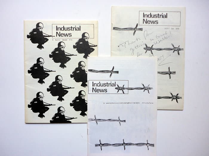 Industral Records Newsletters