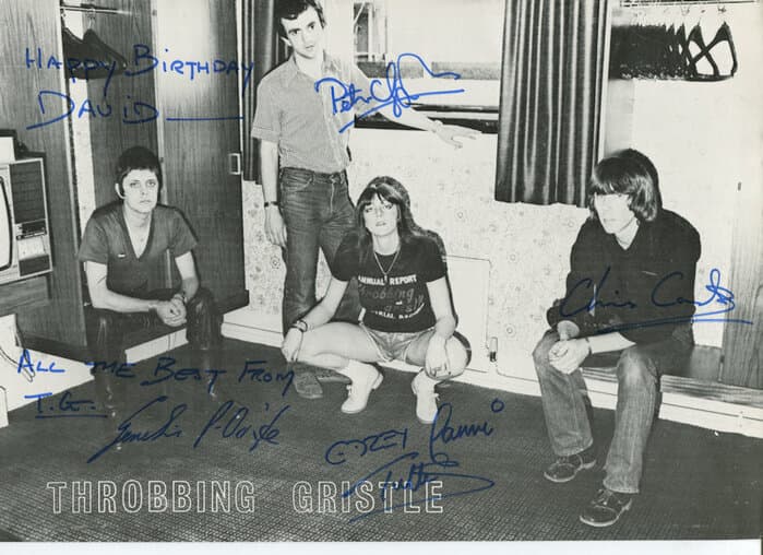 Publicity Card signed