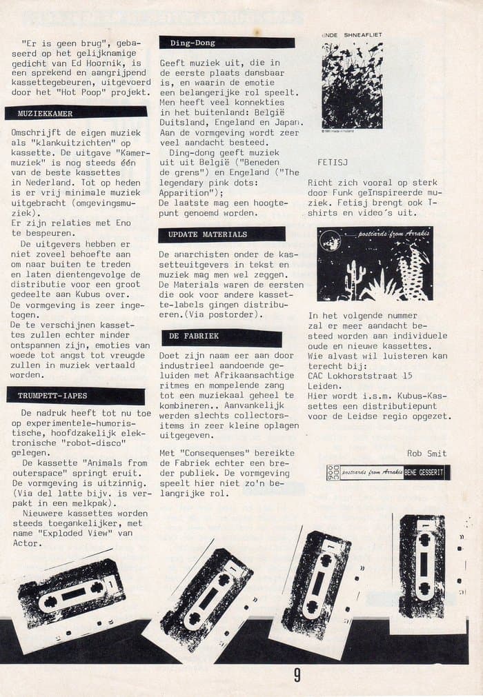 Durch Label overview