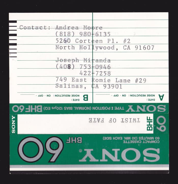 Twist of Fate