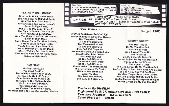6 Song pop Cassette
