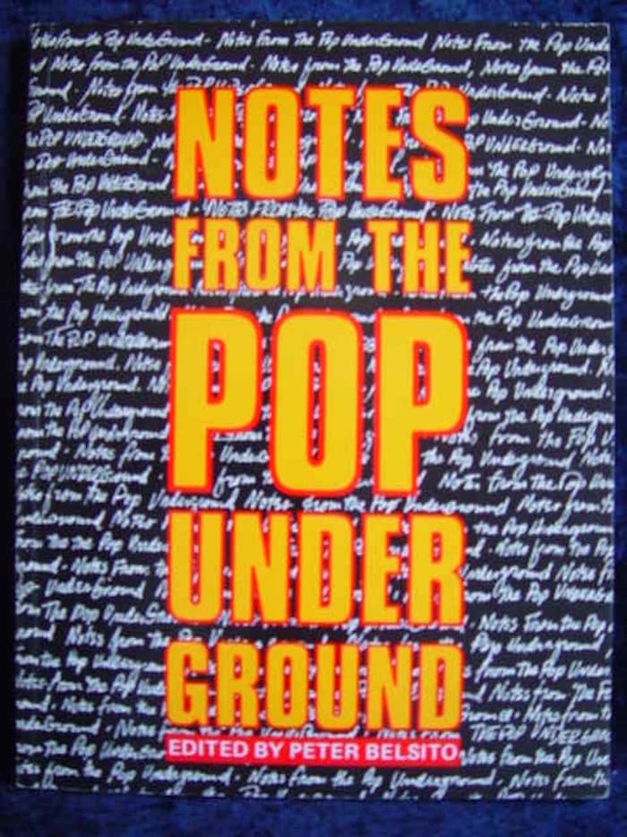 Notes from the Pop Underground by Peter Belisito