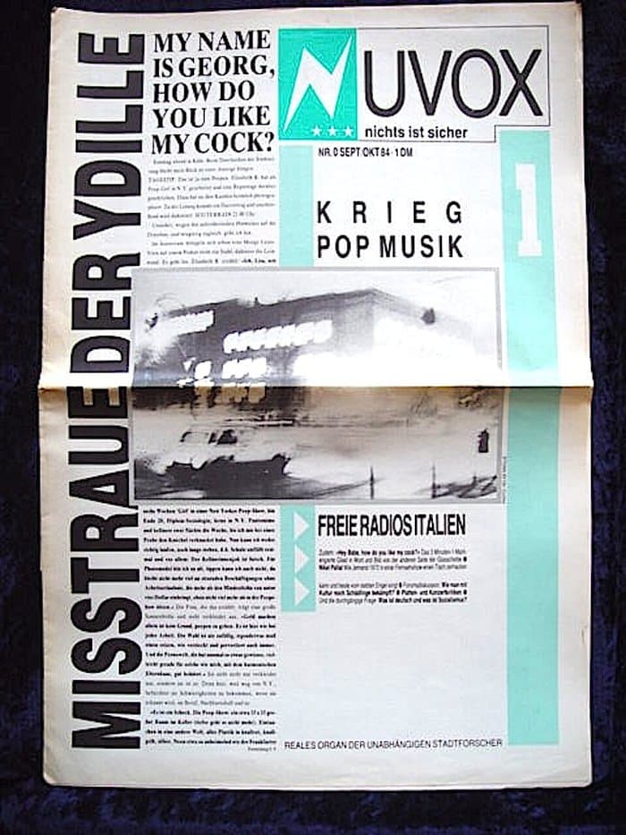 Nuvox 0 September 1984