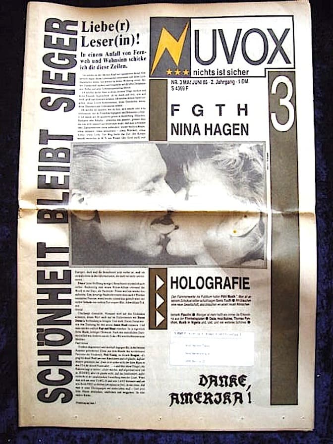 Nuvox 3 May 1985