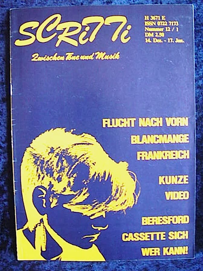 Scritti 12 (December 1982)